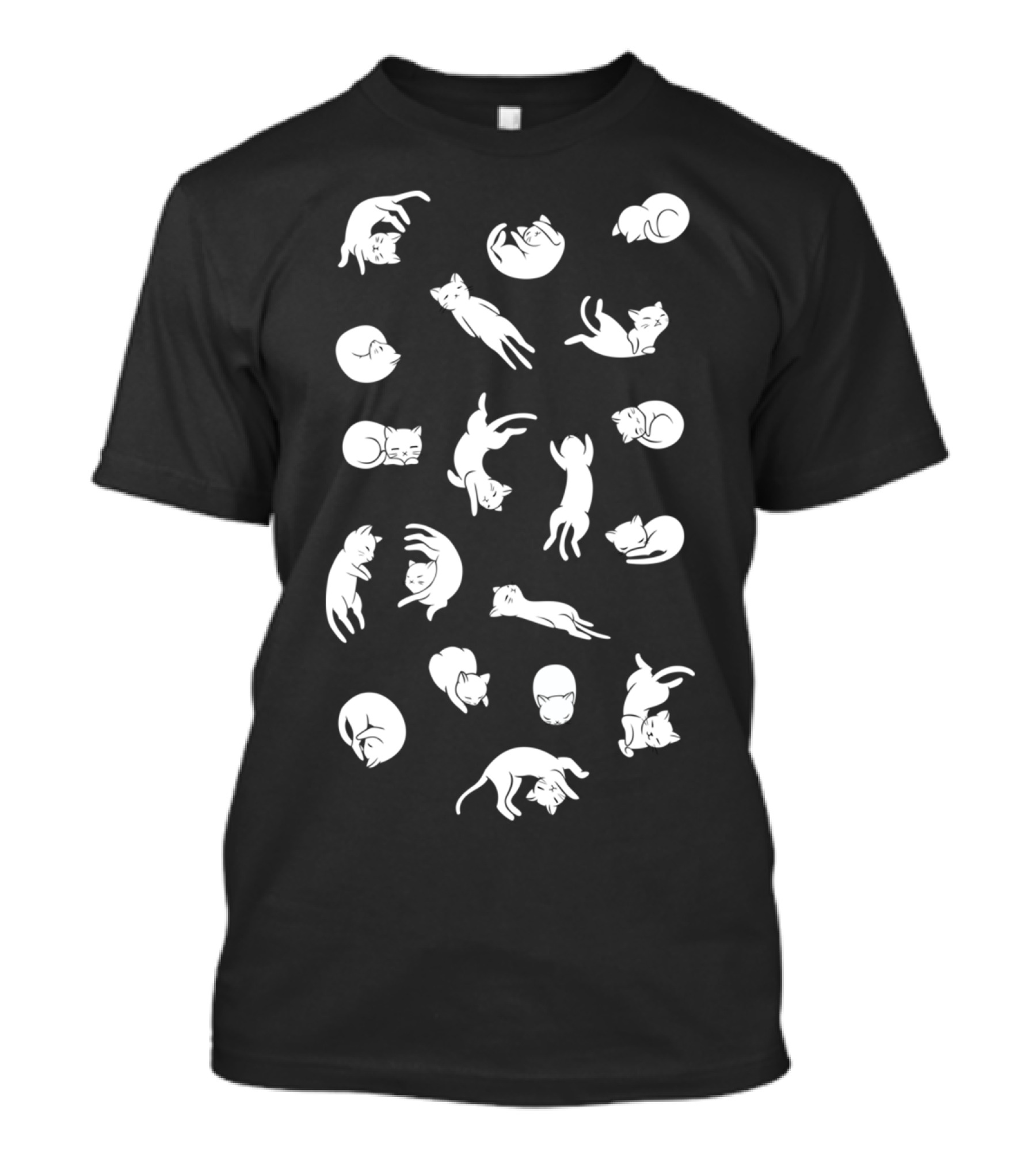 Lazy Day Sleeping Cats T-Shirt