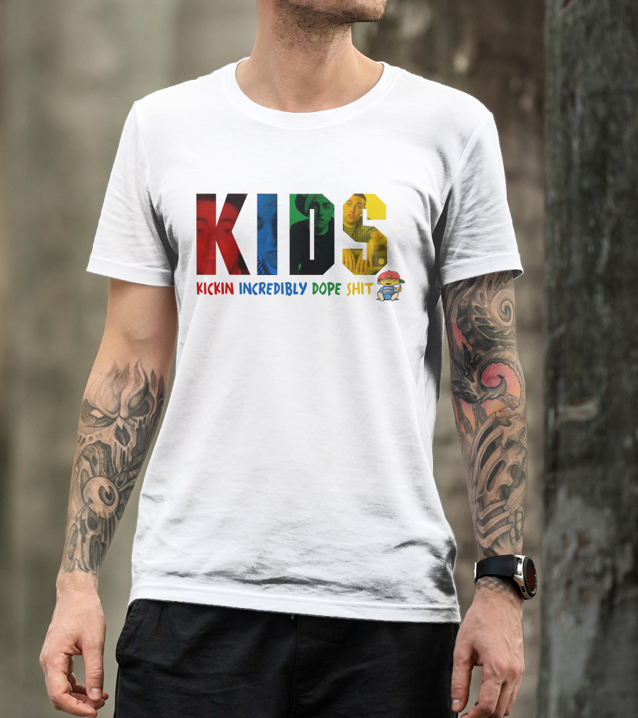 Kids Kickin Incredibly Dope Shit T-Shirt