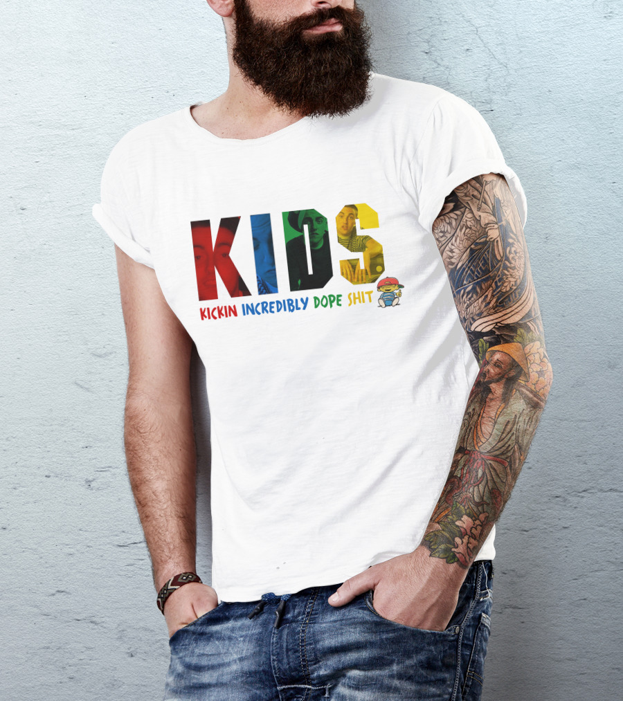 Kids Kickin Incredibly Dope Shit T-Shirt