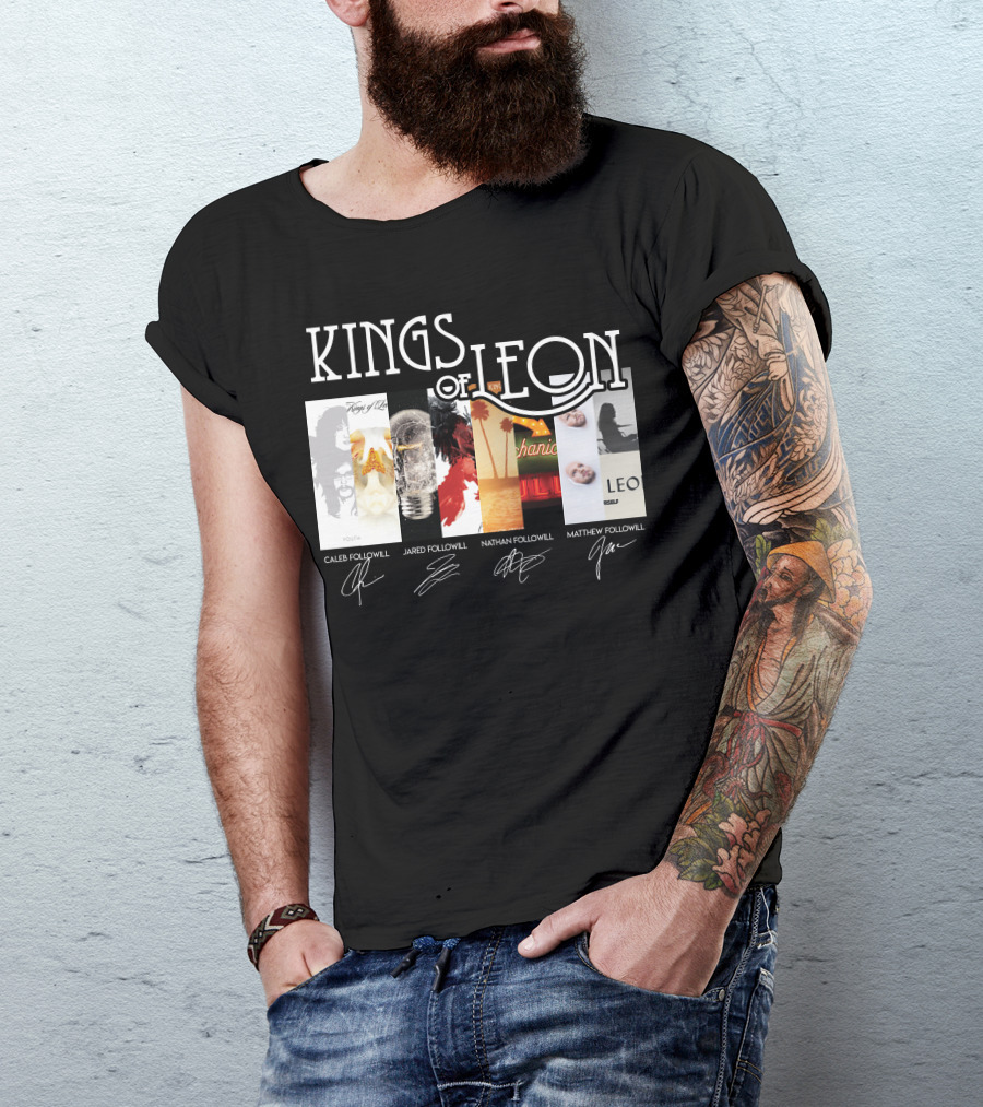 Kings Of Leon Called Followill Signatures T-Shirt