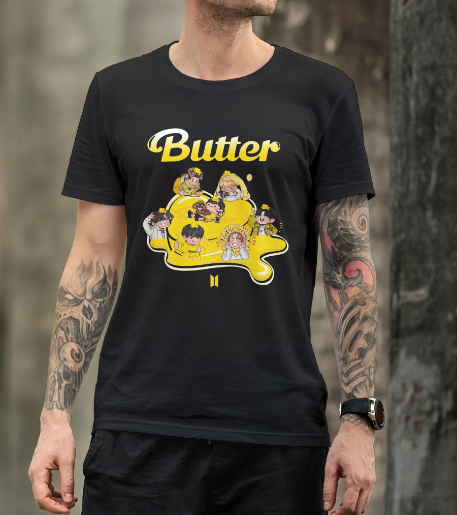 Butter Bts Characters T-Shirt