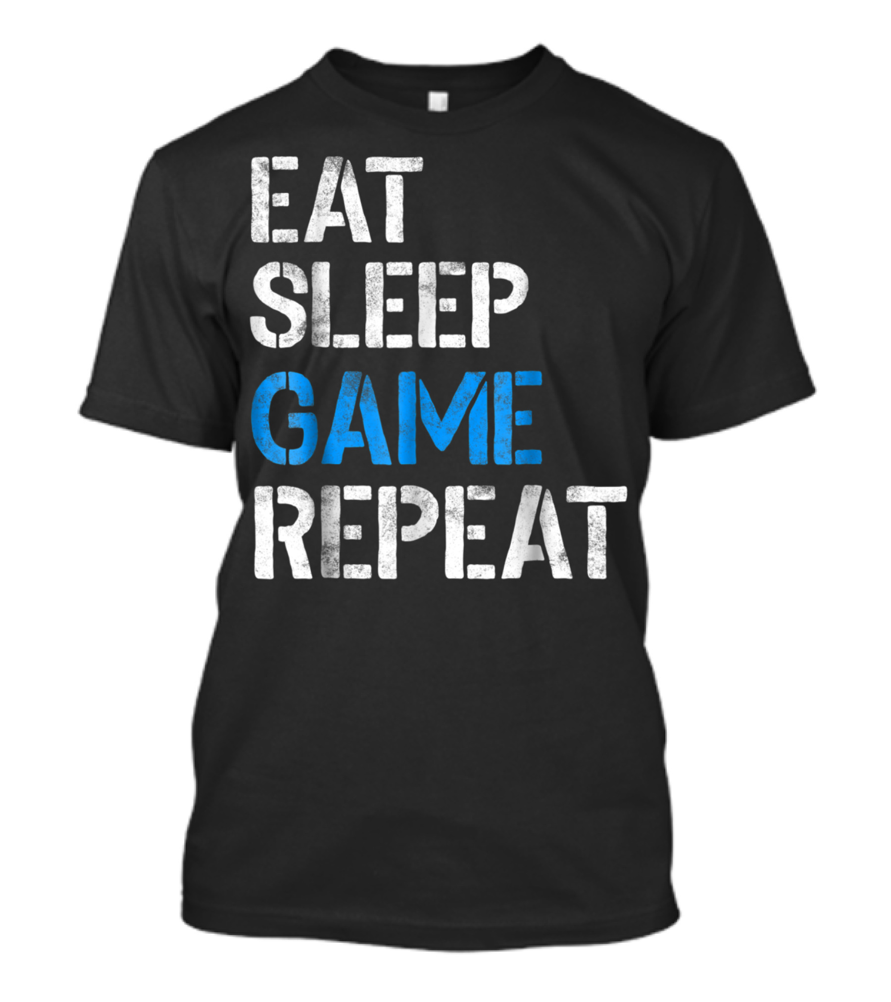 Eat Sleep Game Repeat Video Gamer Gaming T-Shirt