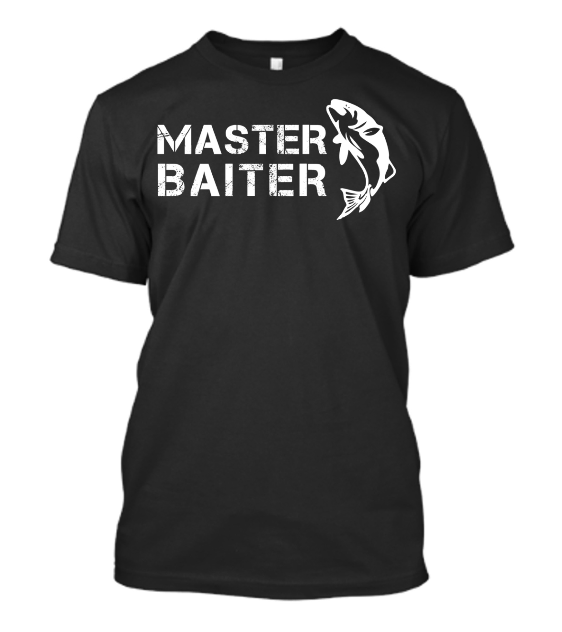 MASTER BATER FUNNY FISHING MEN FISHER JOKE FISHERMAN T-Shirt