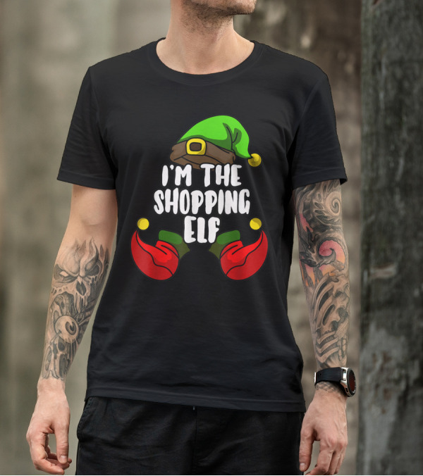 I'M THE SHOPPING ELF MATCHING FAMILY GROUP T-Shirt