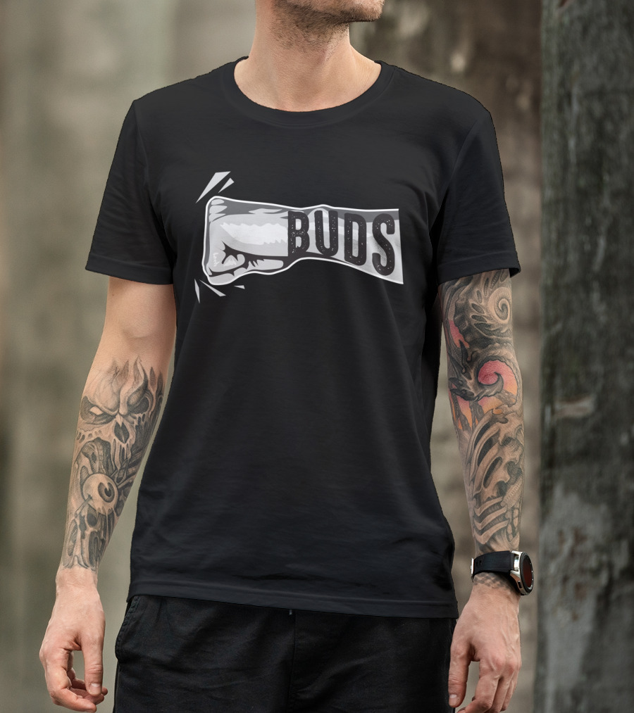 Buds Bro Fist Best Cool Inspirational T-Shirt