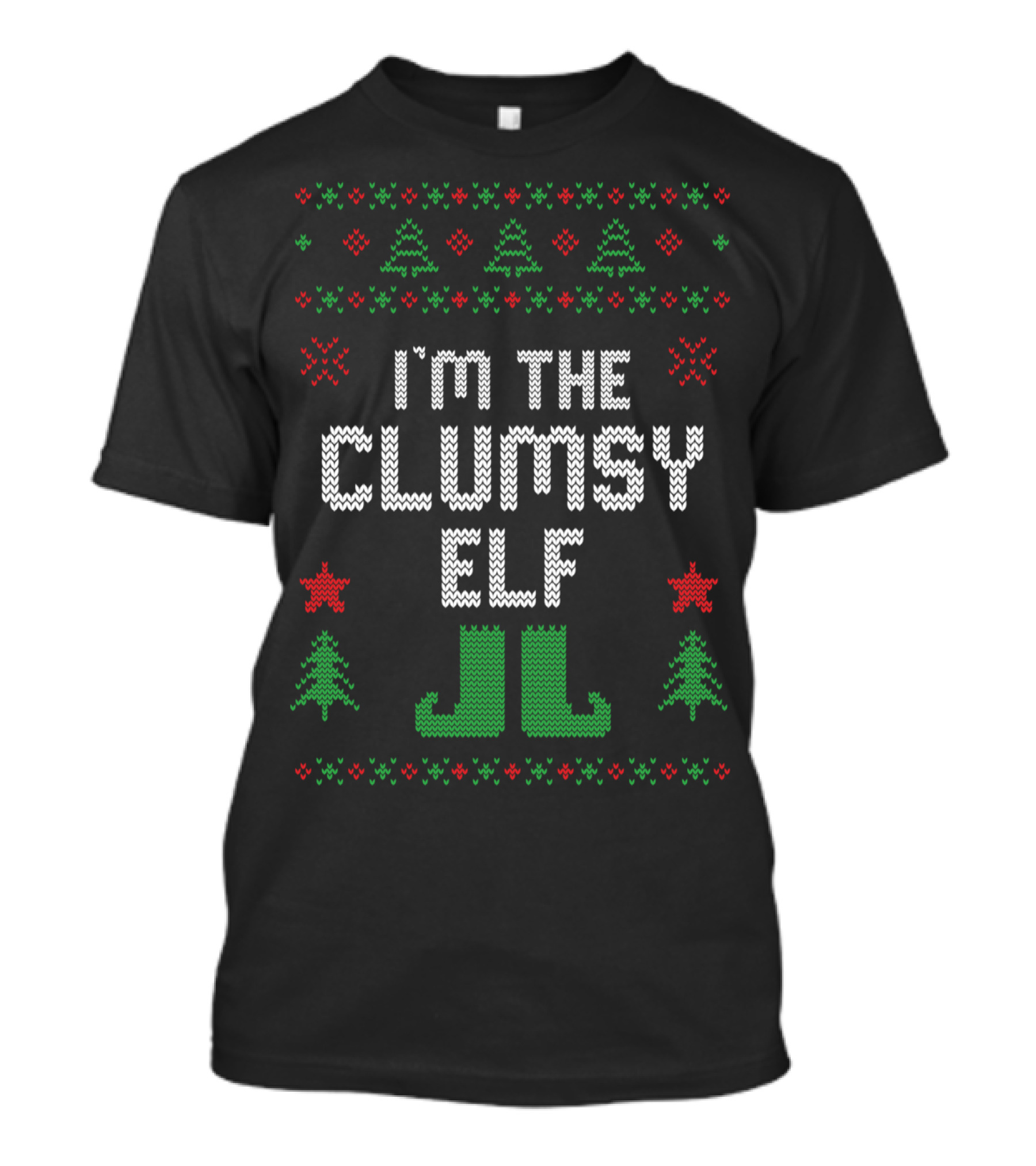 I'm The Clumsy Elf Christmas T-Shirt