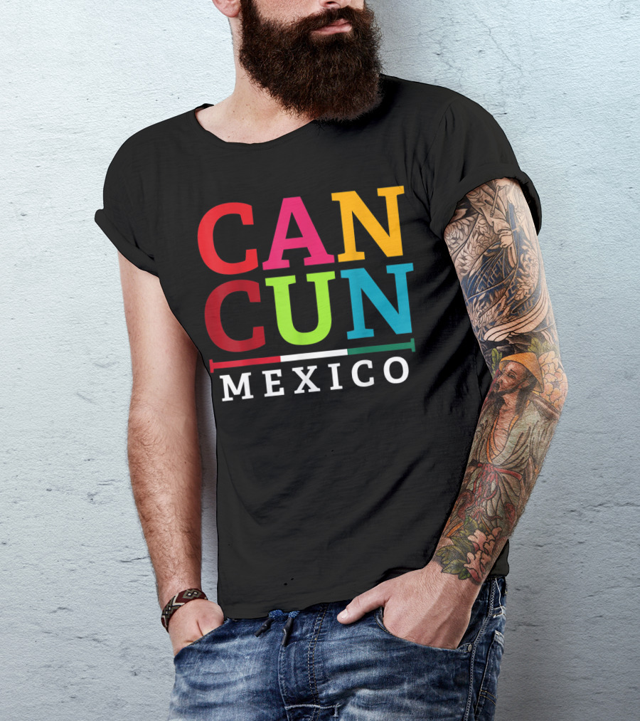 CANCUN Mexico Party Spring Break Summer T-Shirt