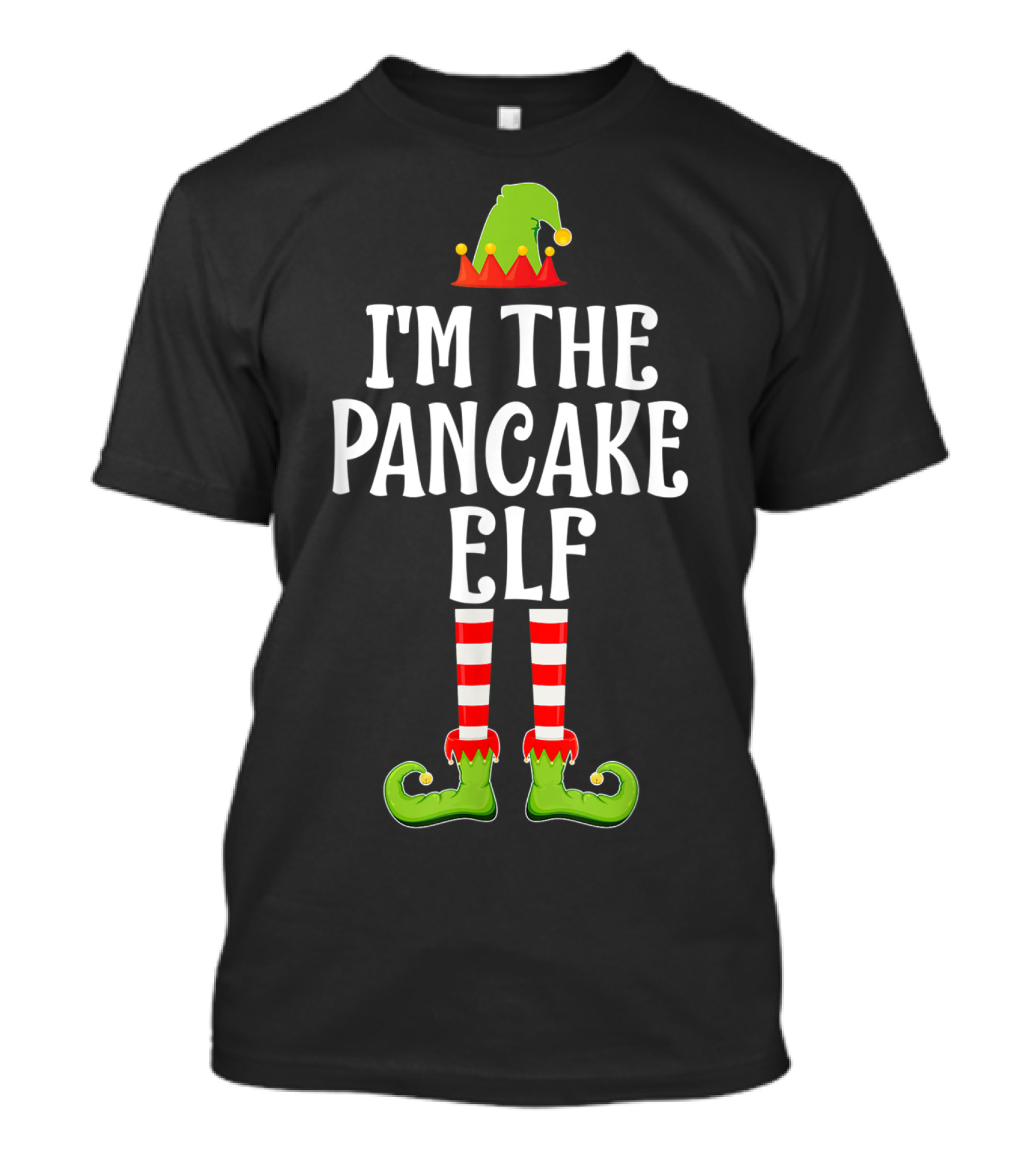 I'm The Pancake Elf Christmas Costume Matching Family Group T-Shirt