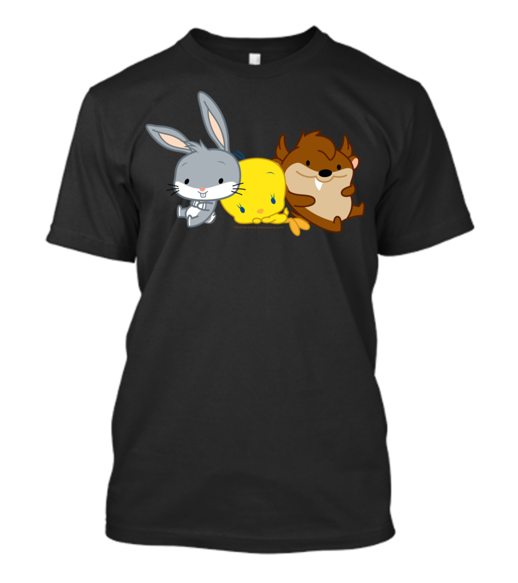 Looney Tunes Chibi Characters Bugs Bunny Tweety Taz T-Shirt