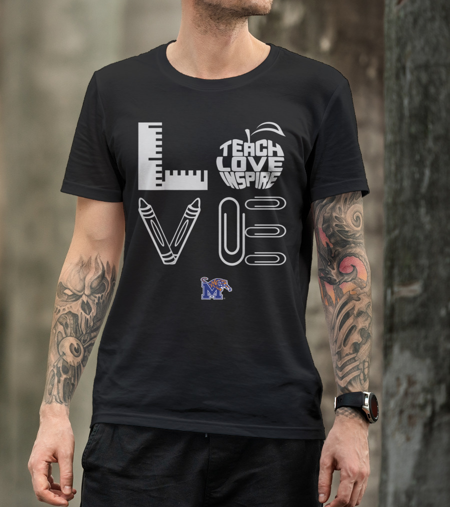 Teach Love Inspire Memphis Tigers Graduation T-Shirt
