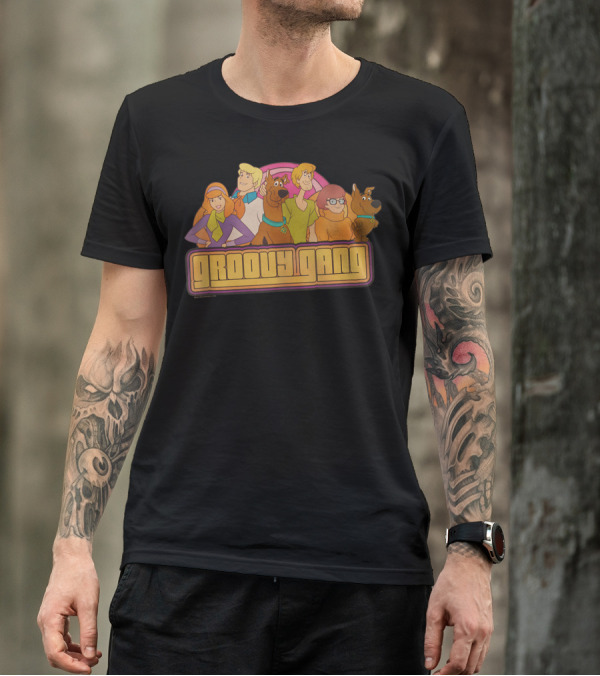 Scooby-Doo Groovy Gang Mystery Team Characters T-Shirt