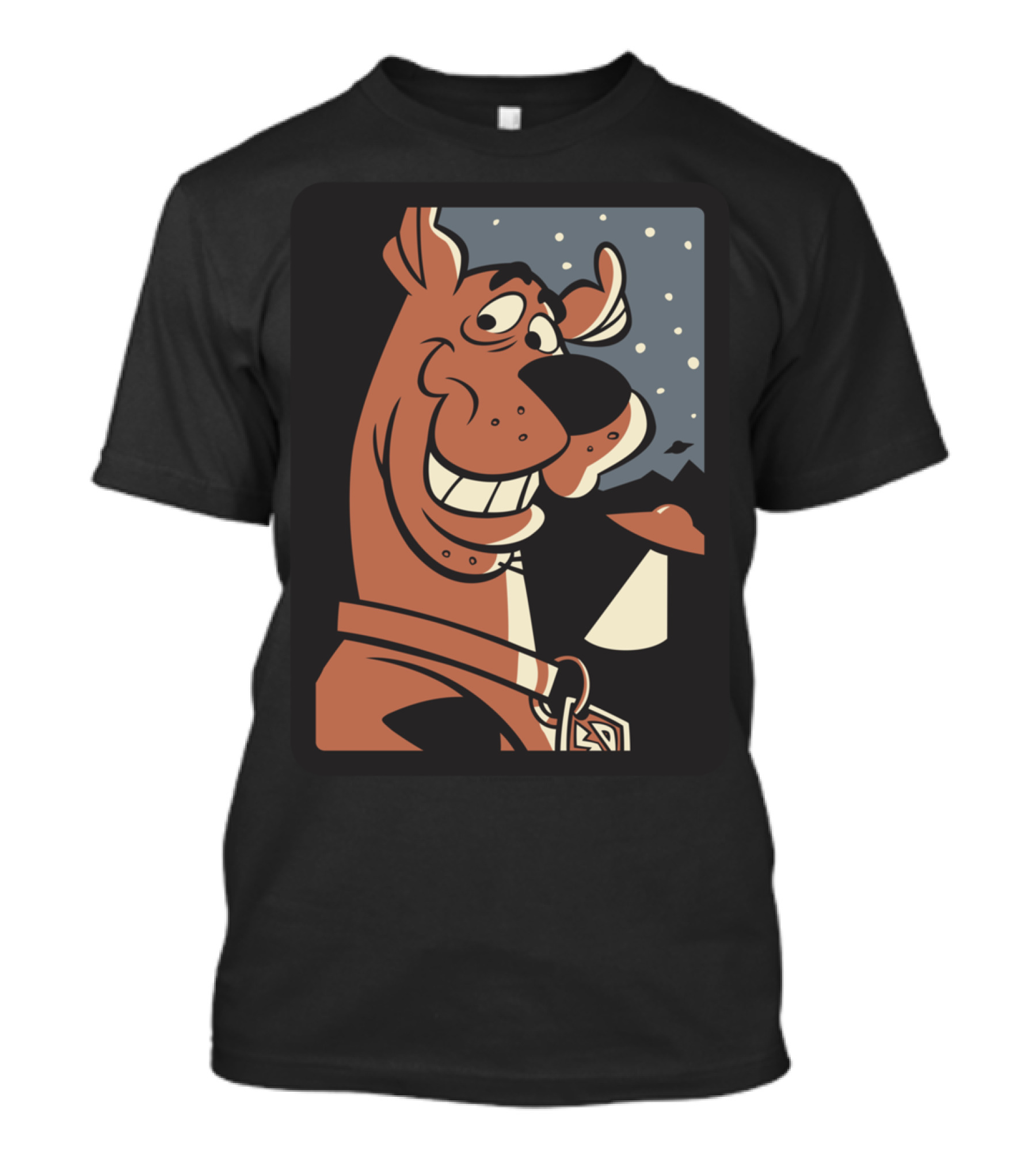 Scooby-Doo I Believe UFO Cartoon Character T-Shirt