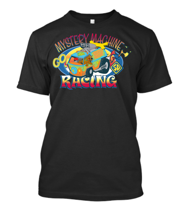 Mystery Machine Go Racing SD Scoobydoo T-Shirt