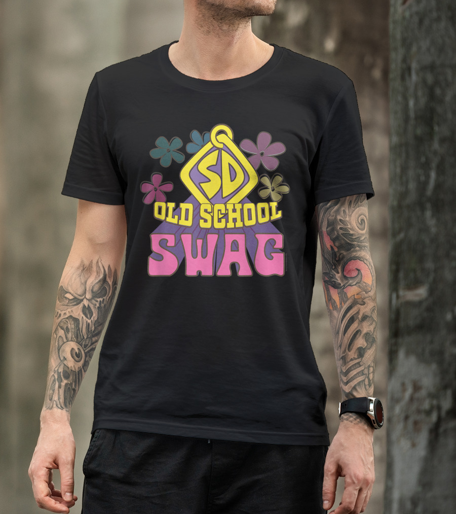 Scoobydoo SD Old School Swag Floral T-Shirt