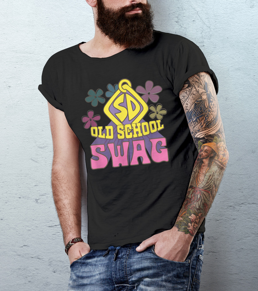 Scoobydoo SD Old School Swag Floral T-Shirt