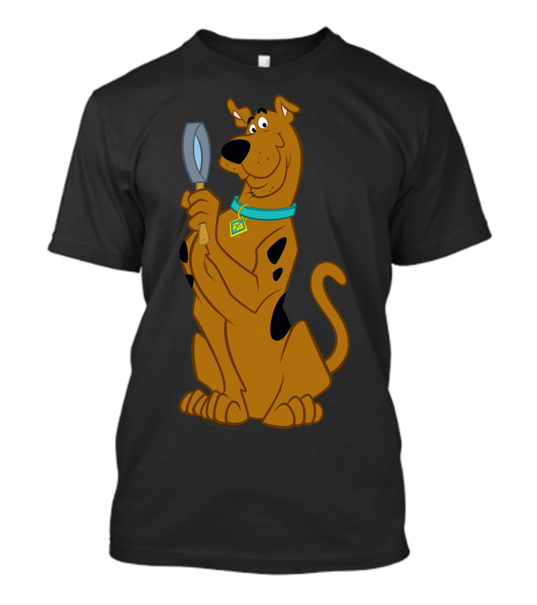 Scoobydoo Detective Work With Magnifying Glass T-Shirt