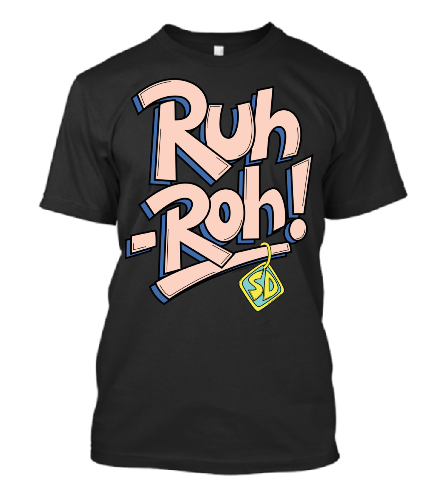 Scoobydoo Ruhroh SD Dog Tag T-Shirt
