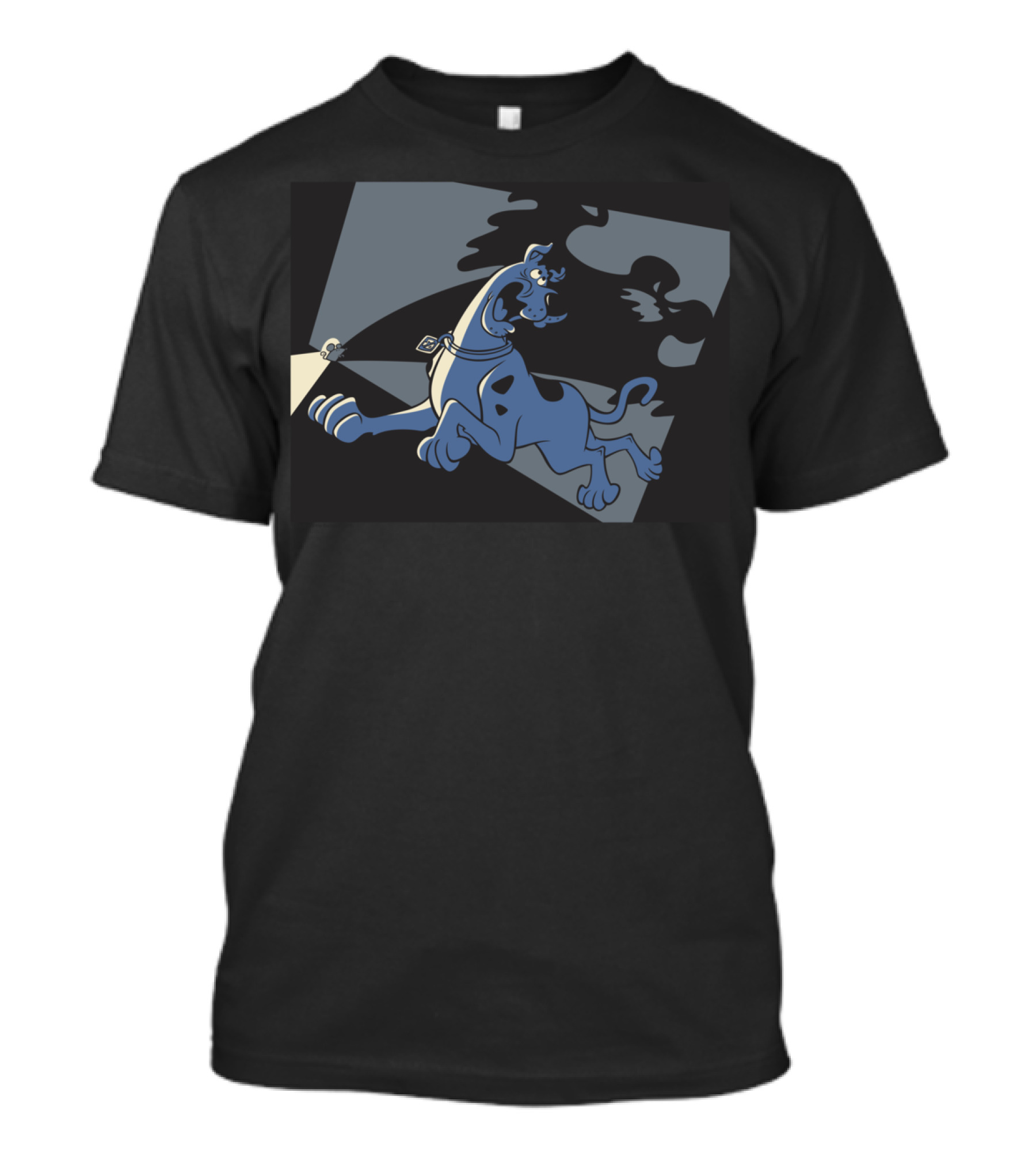 Scooby-Doo Spooked Shadow Monster Medium T-Shirt