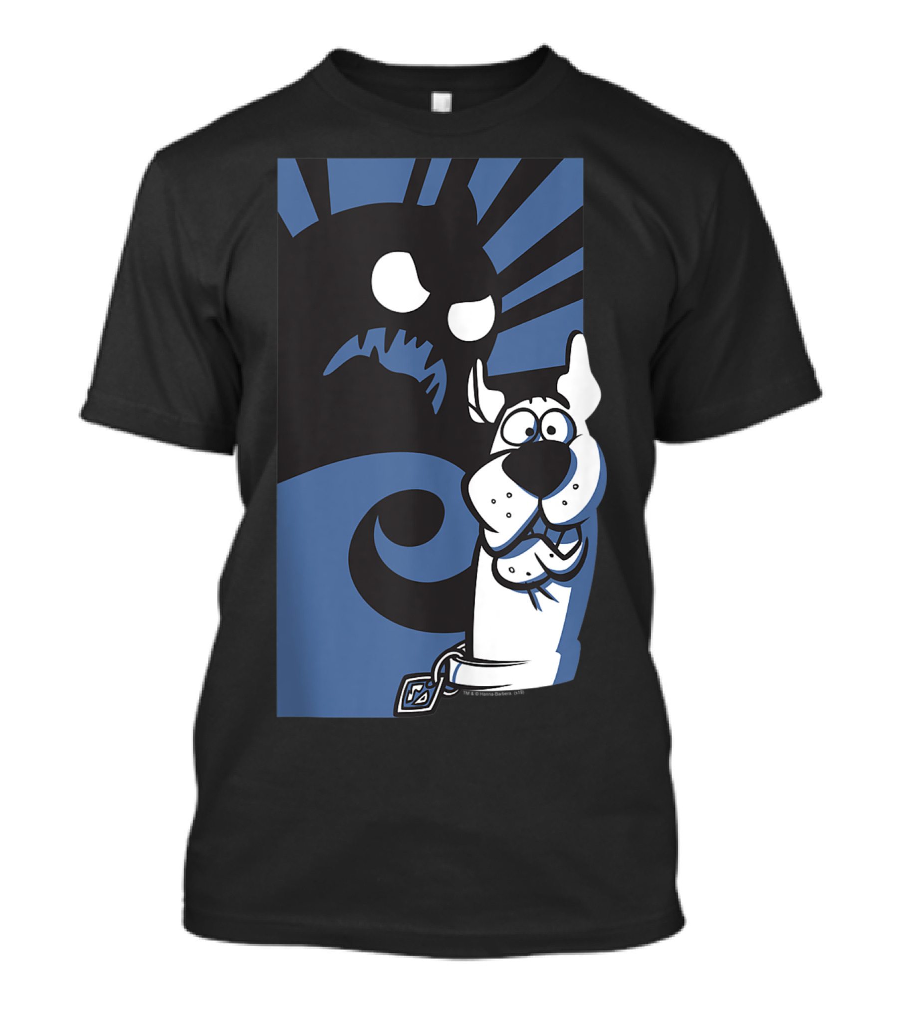 Scoobydoo Thed Shadow Monster Face Expression T-Shirt