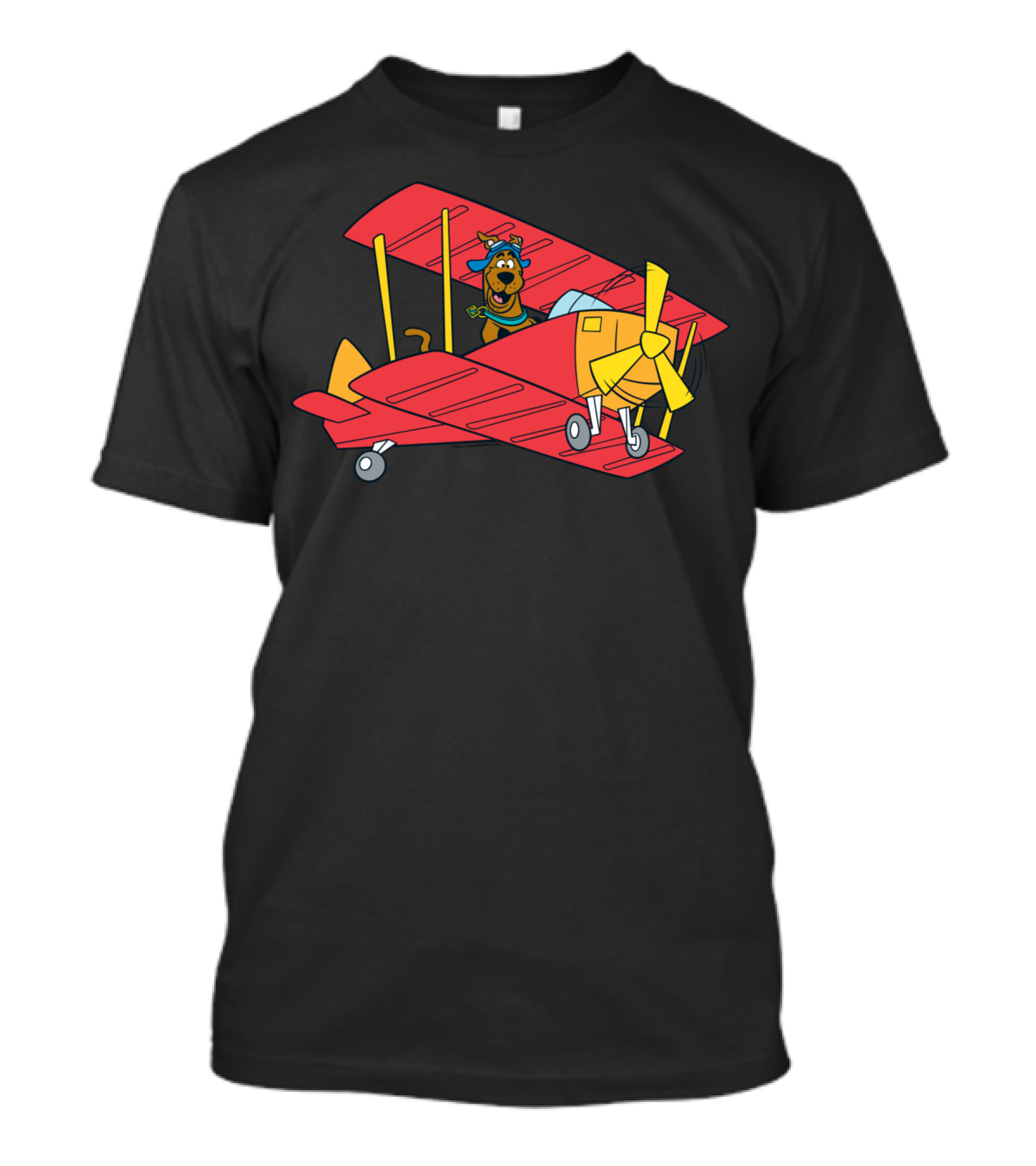 Scoobydoo Flying Biplane Adventure T-Shirt