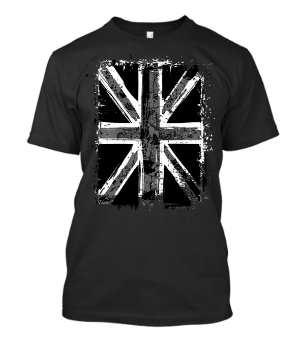 United Kingdom Great Britain British Flag Grunge T-Shirt