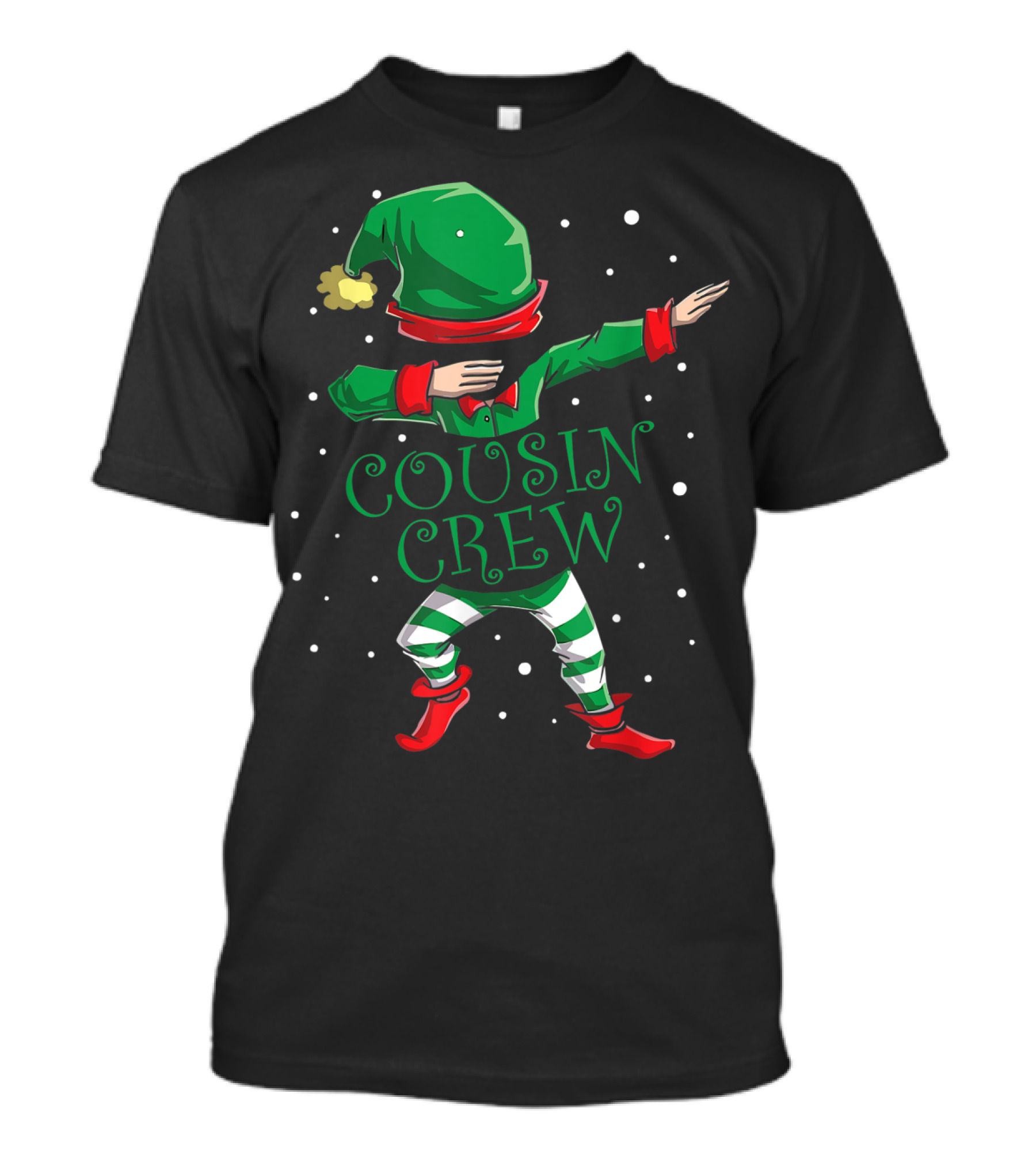 COUSIN CREW DABBING ELF CHRISTMAS FAMILY T-Shirt