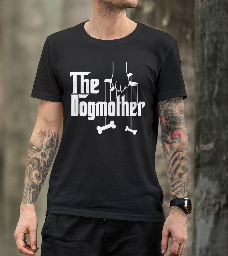 The Dogmother Funny Parody With Puppet Hand And Bones T-Shirt