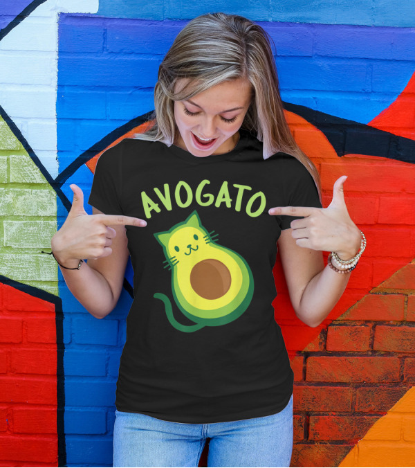 Avogato Cat Avocado Cinco De Mayo T-Shirt
