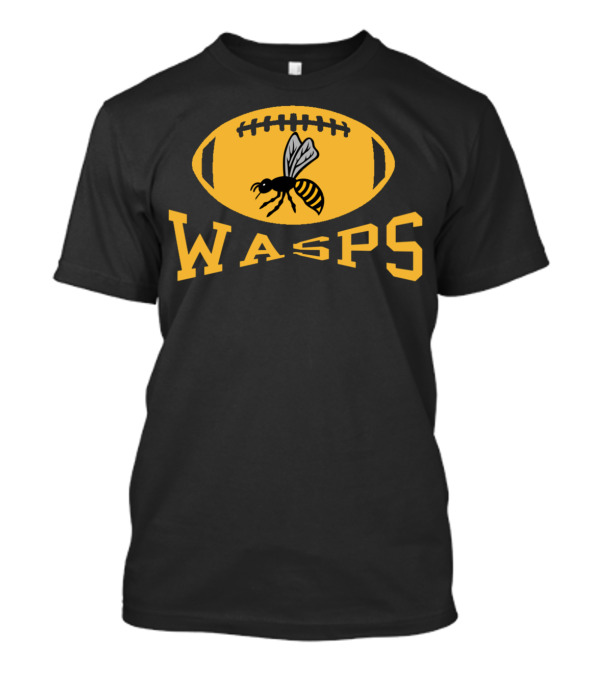 Wasps Rugby Top English Union Yellow Football T-Shirt
