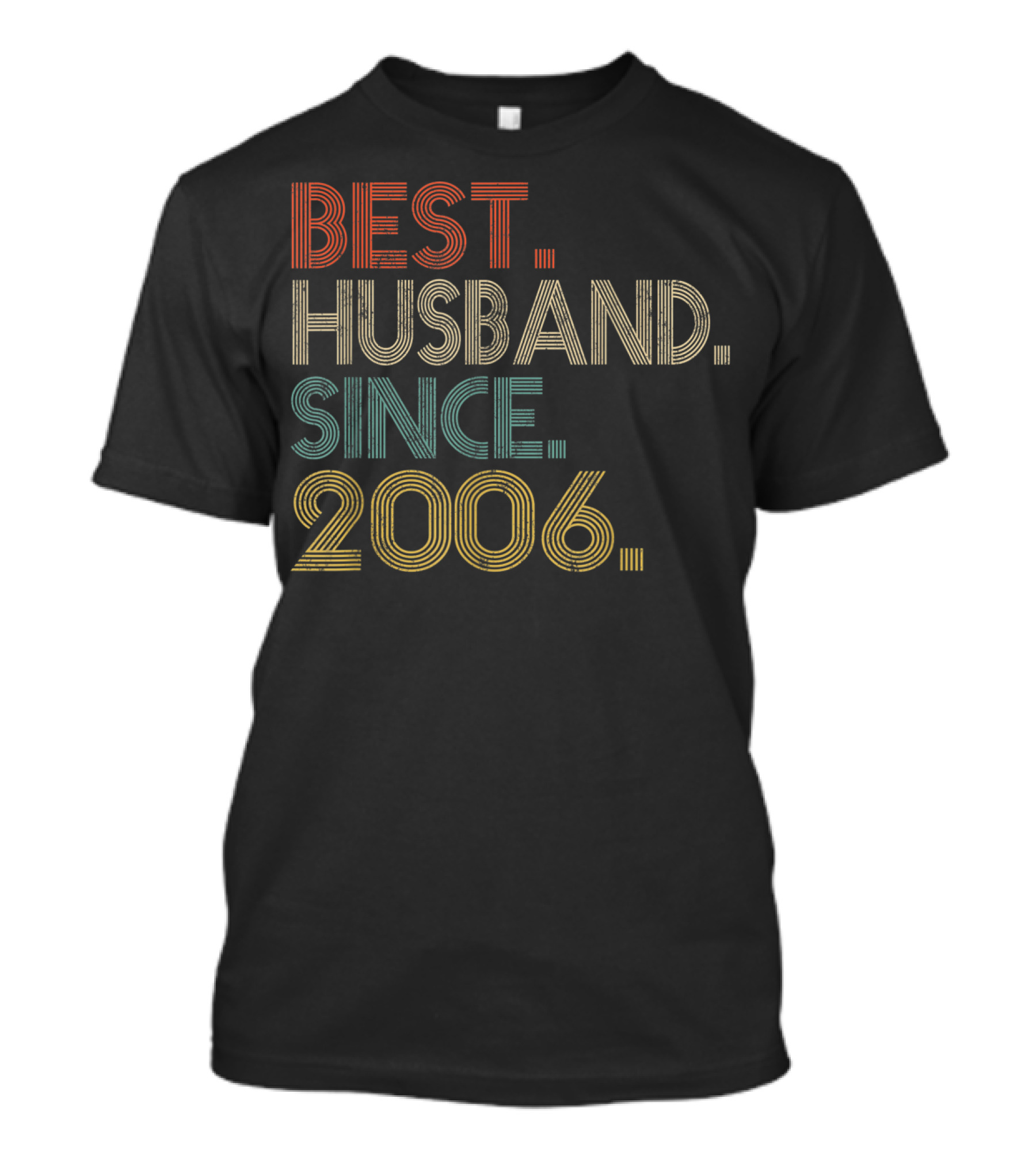 Best Husband Since 2006 13Th Wedding Anniversary T-Shirt