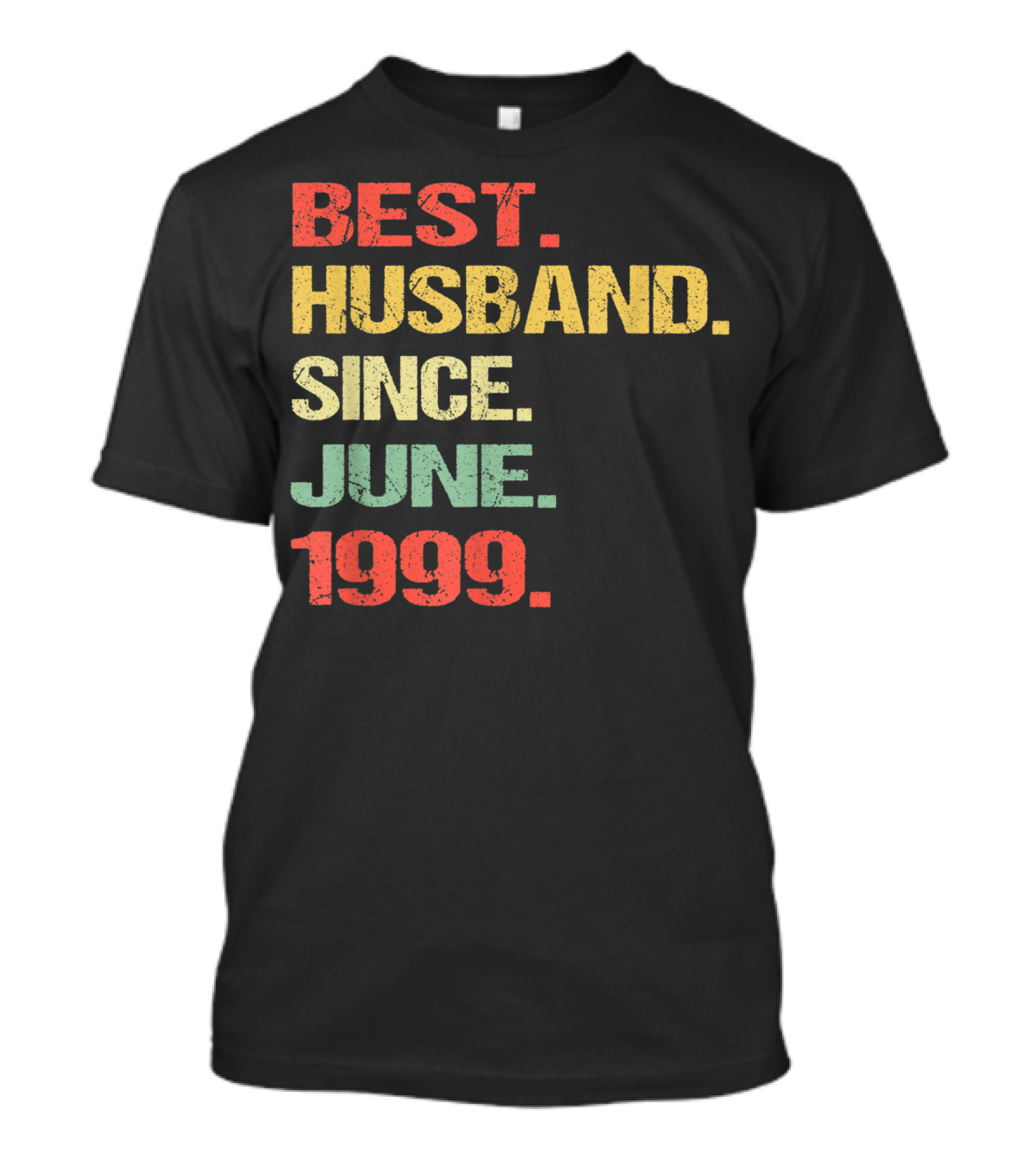 Best Husband Since June 1999 20th Wedding Anniversary T-Shirt