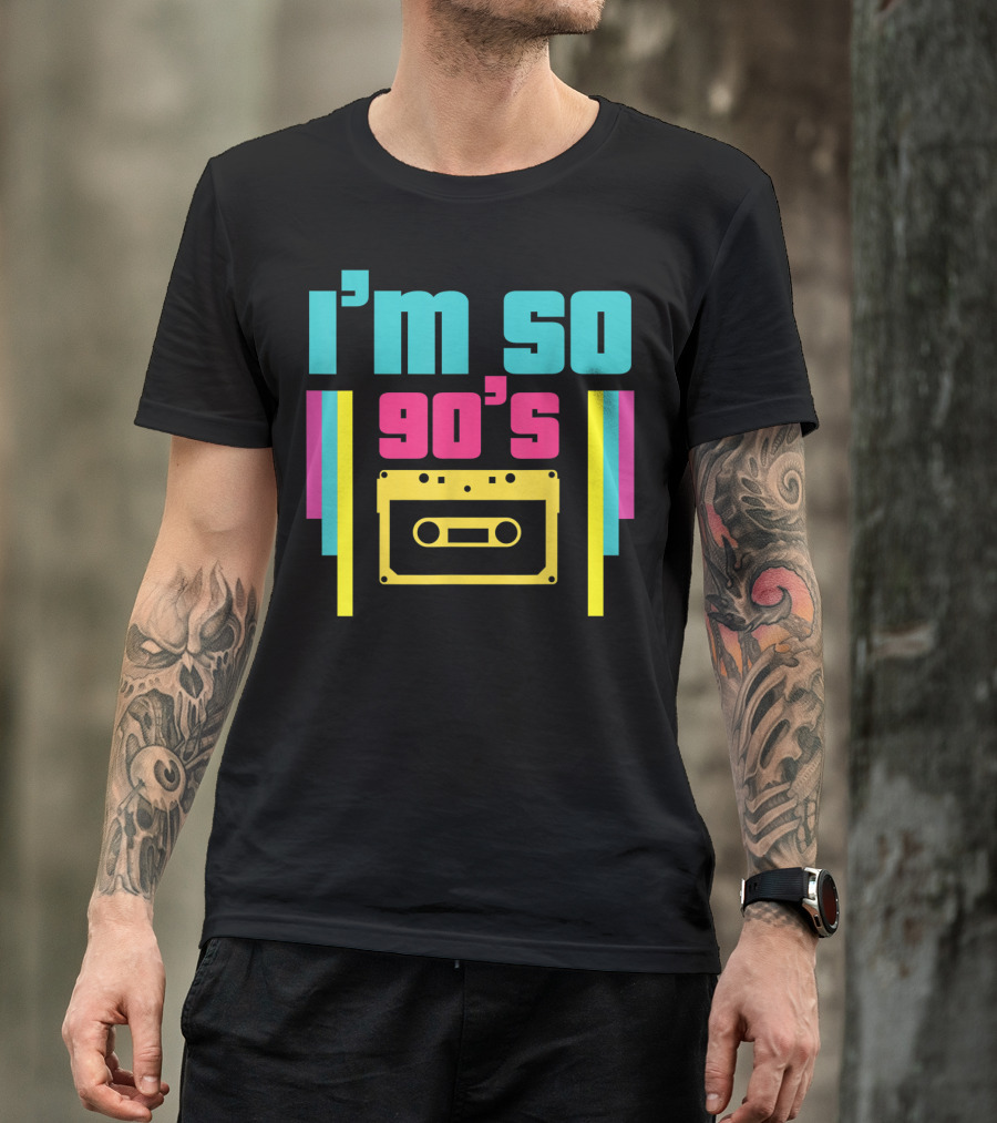 I'm So 90's Cassette Tape Retro Party T-Shirt