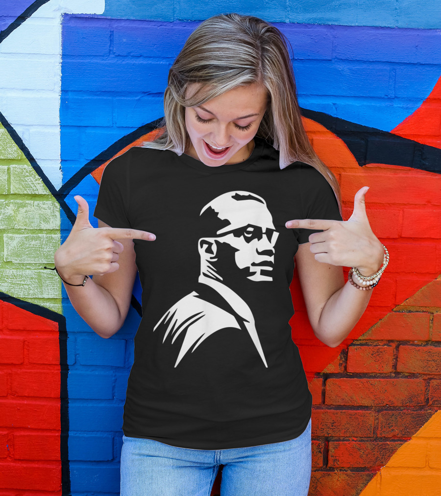 African American Black History Month Malcolm X T-Shirt