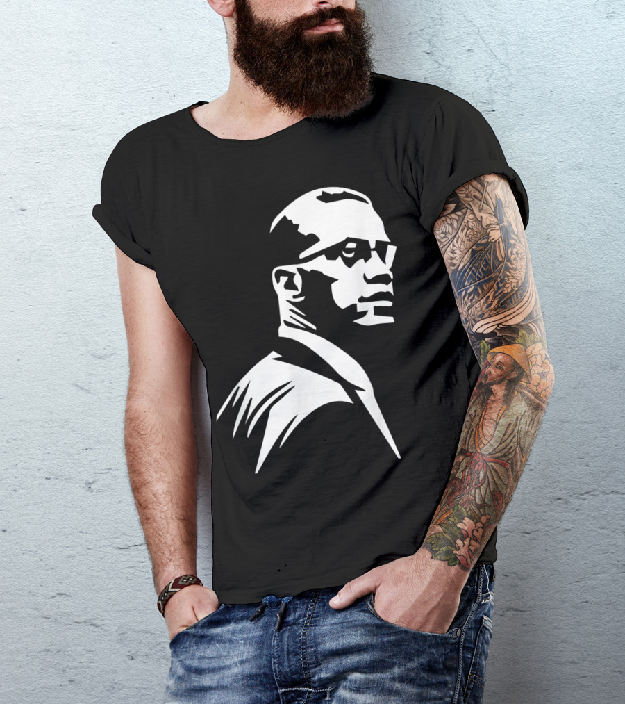 African American Black History Month Malcolm X T-Shirt