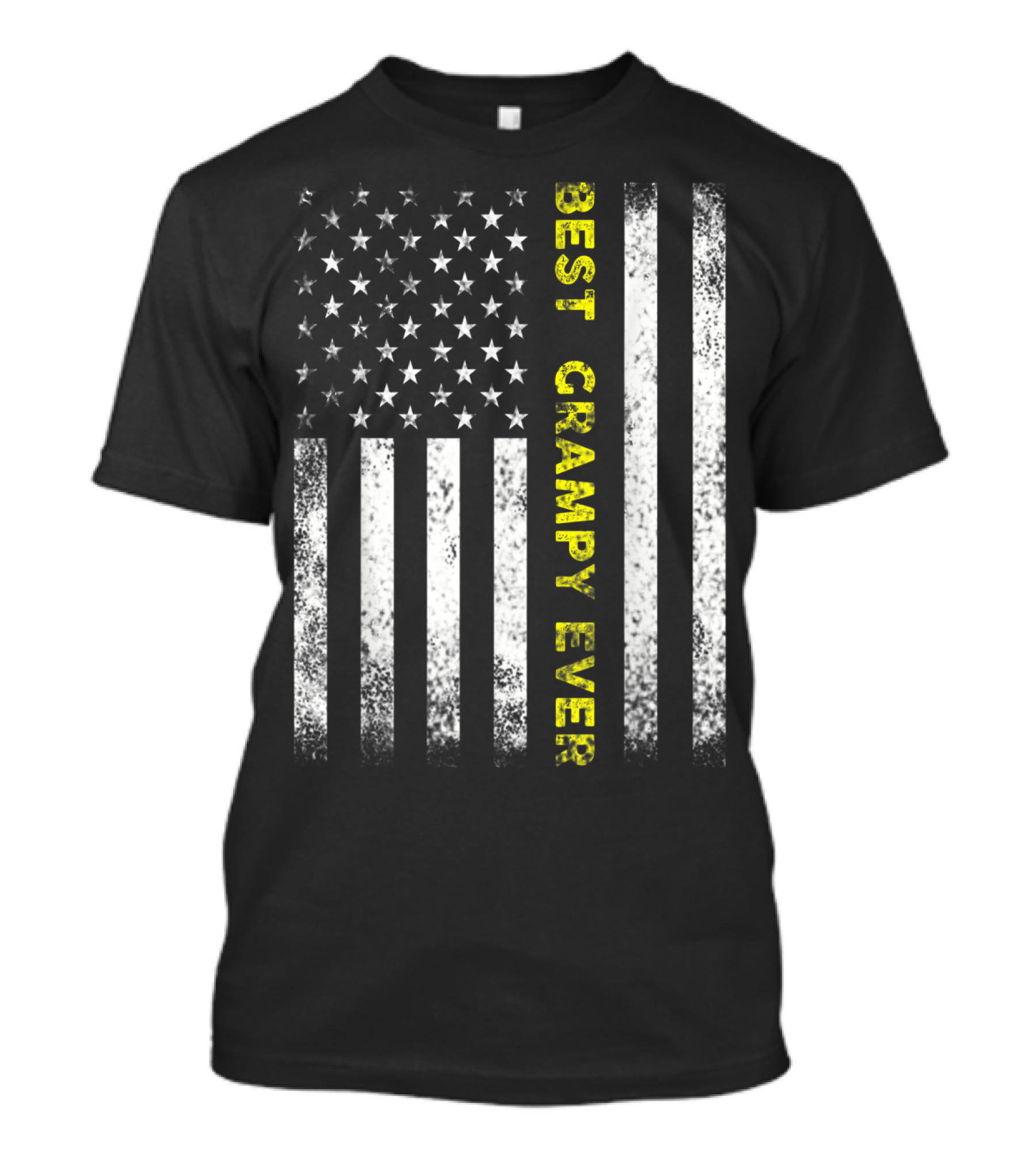 Best Grampy Ever American Flag T-Shirt