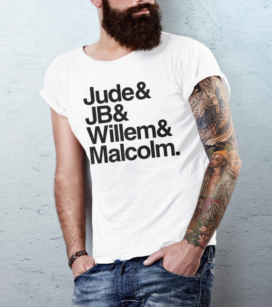 Jude And JB And Willem And Malcolm From A Little Life T-Shirt