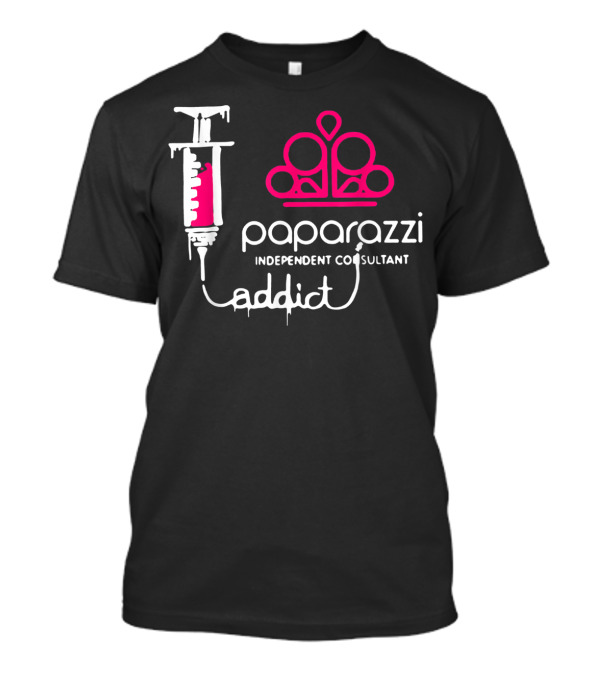 Paparazzi Independent Consultant Addict Syringe T-Shirt