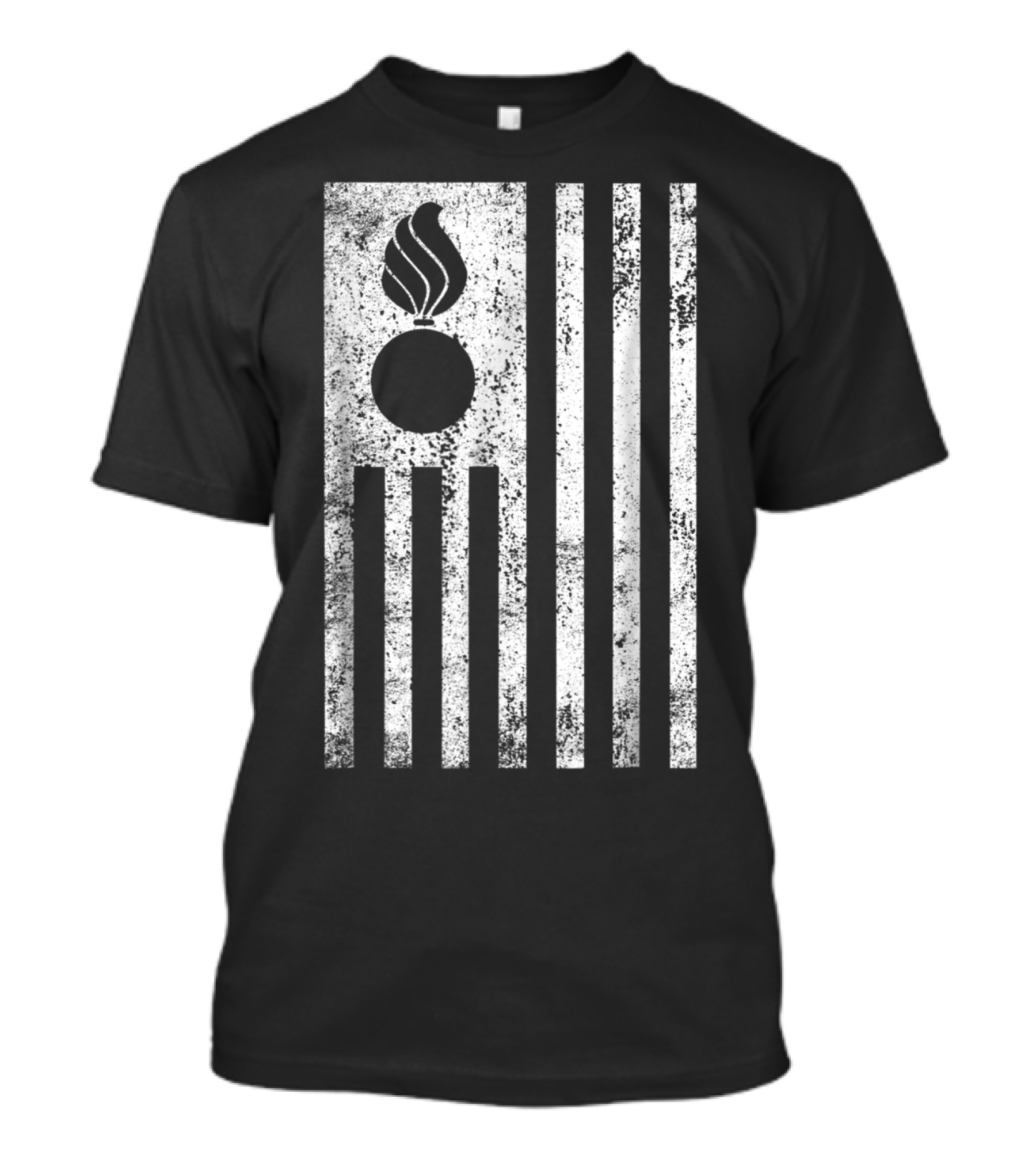 Air Force Ammo Symbol American Flag T-Shirt