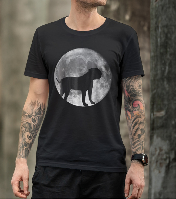 American Bulldog Moon T-Shirt