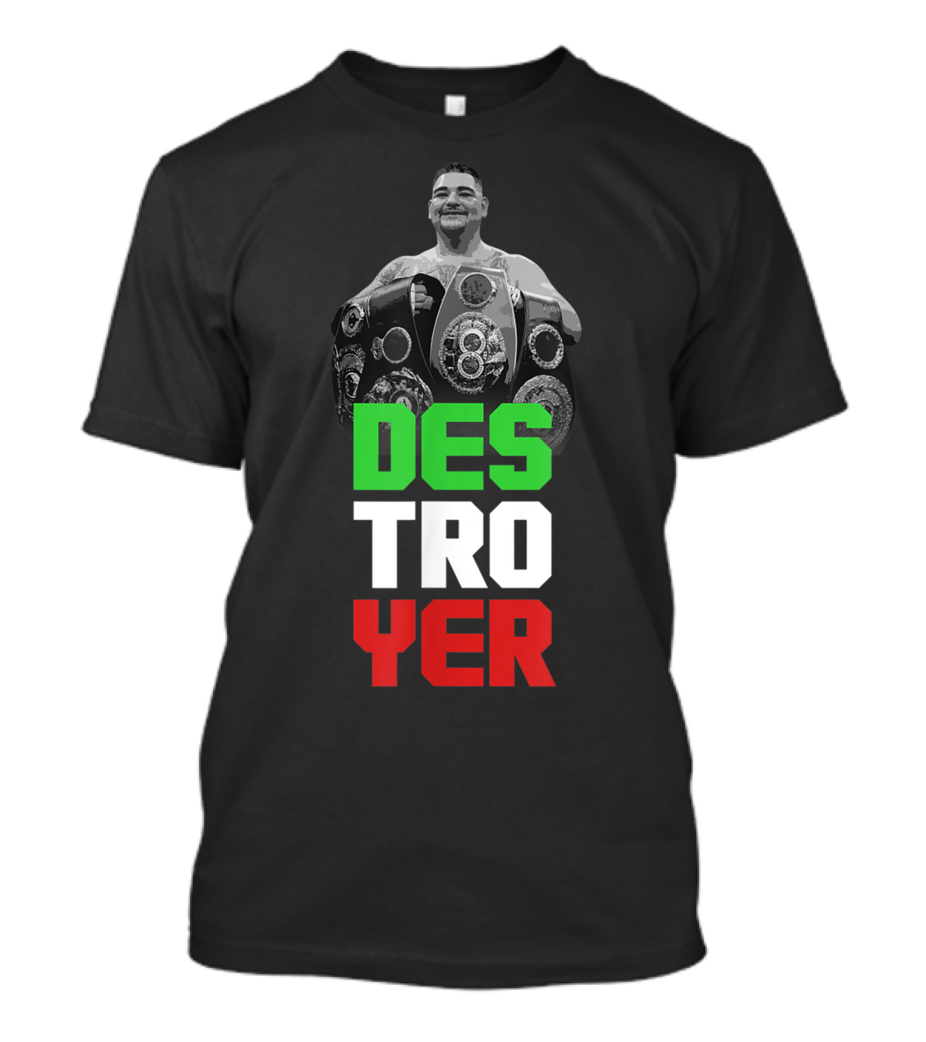 Andy Ruiz Jr Destroyer Heavyweight Boxing Champion T-Shirt
