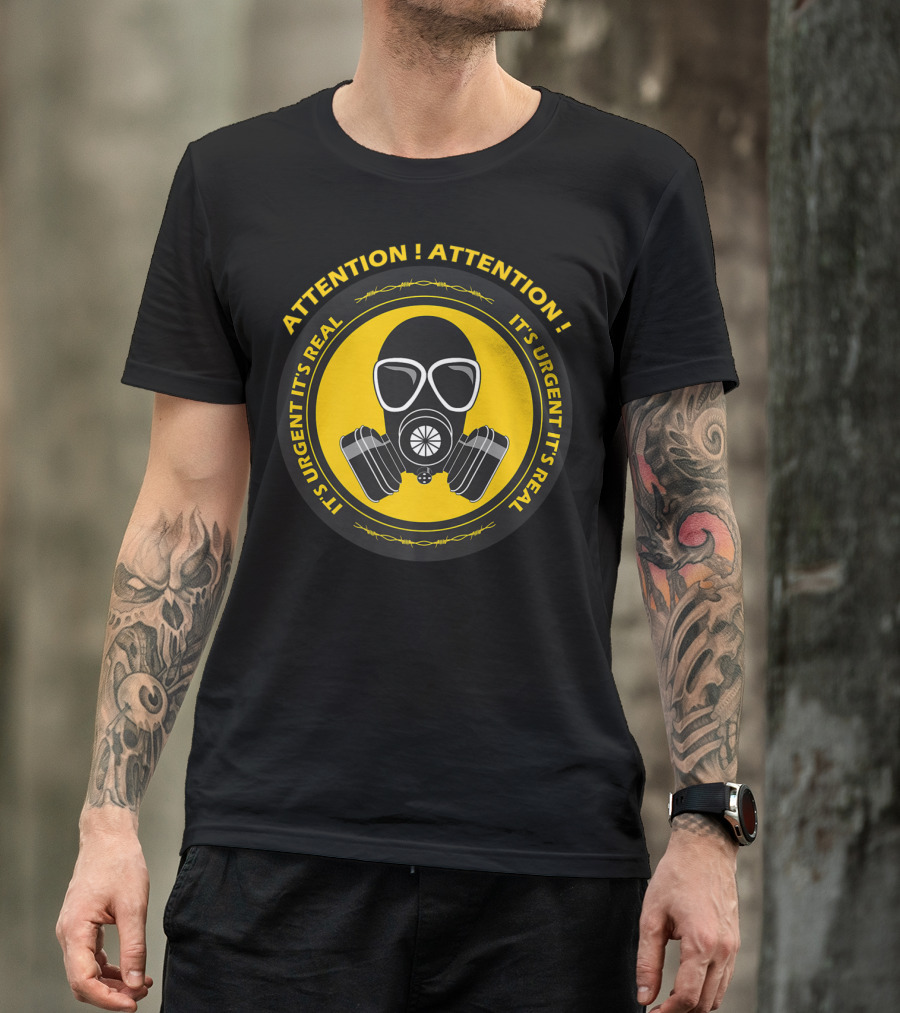 Attention Attention Shinedown Metal Urgent It's Real T-Shirt