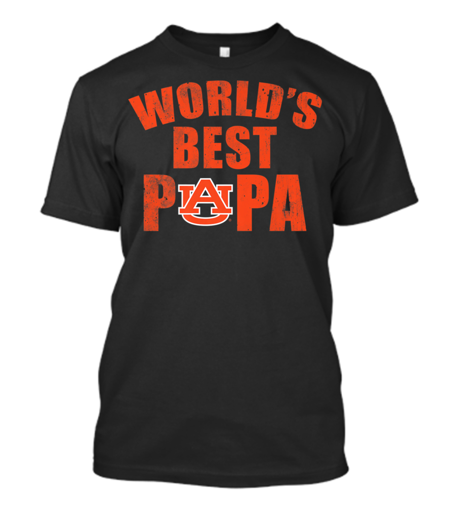 World's Best Papa Auburn Tigers T-Shirt