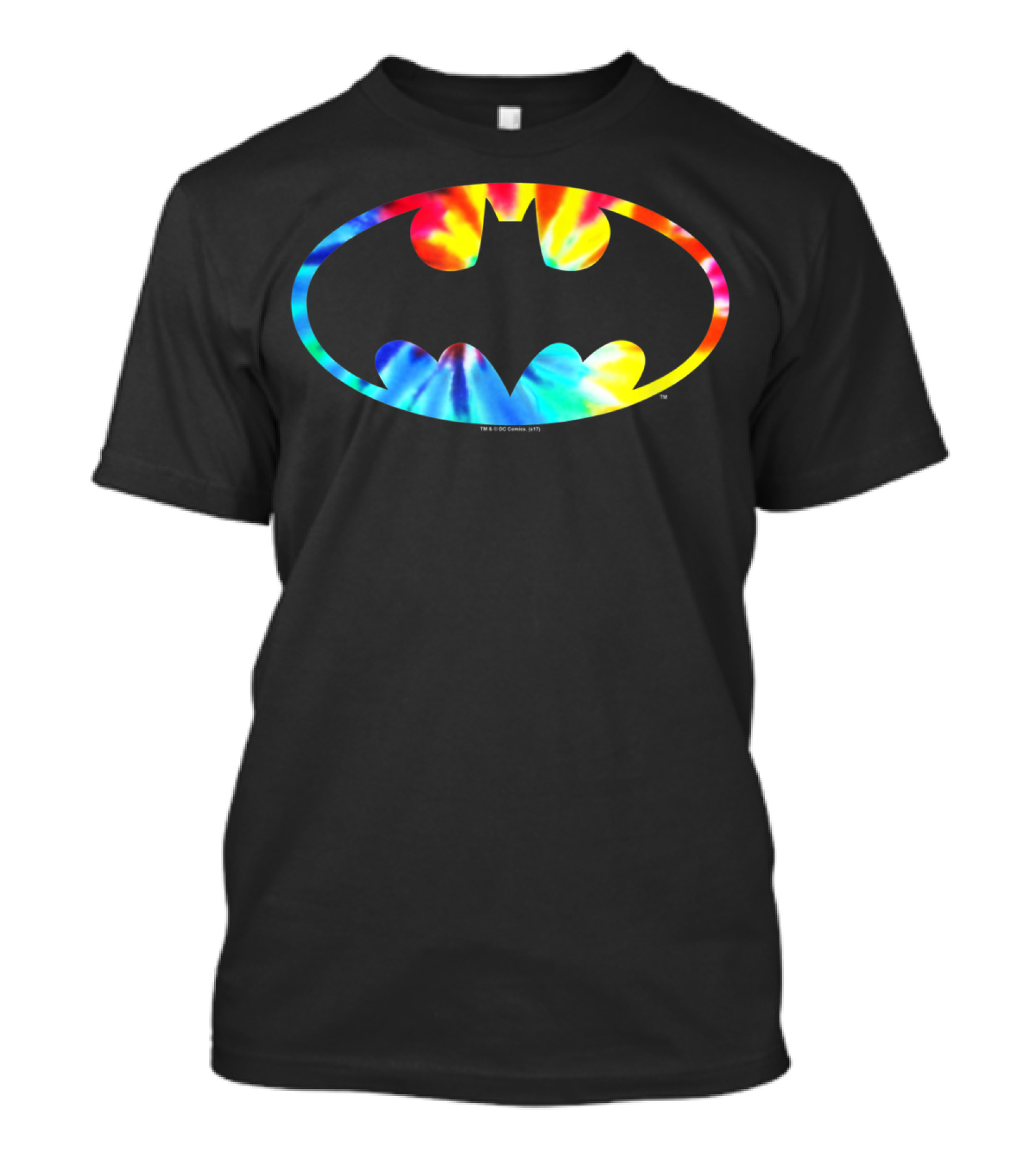 Batman Logo Tie Dye DC Comics Retro T-Shirt
