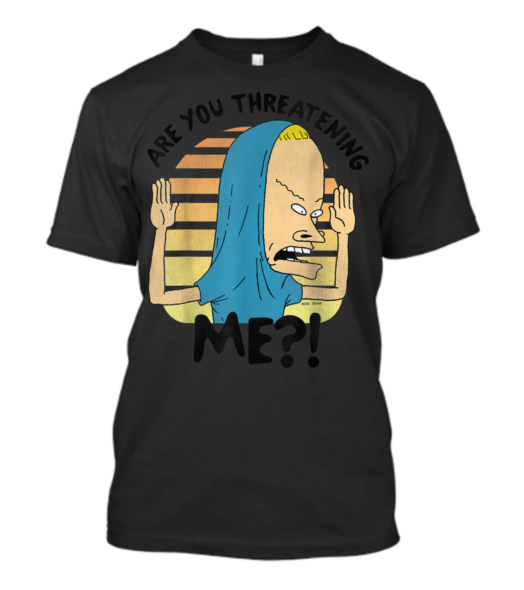 Beavis And Butthead Cornholio Are You Threatening Me T-Shirt