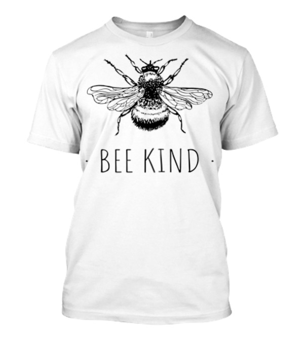 Bee Kind Feminist Summer Bumblebee T-Shirt