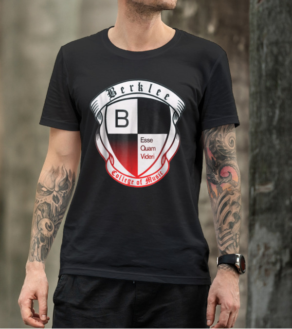 Berklee College Of Music Esse Quam Videri Crest T-Shirt