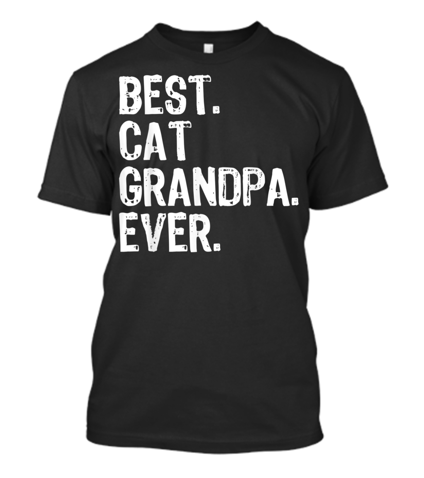Best Cat Grandpa Ever T-Shirt