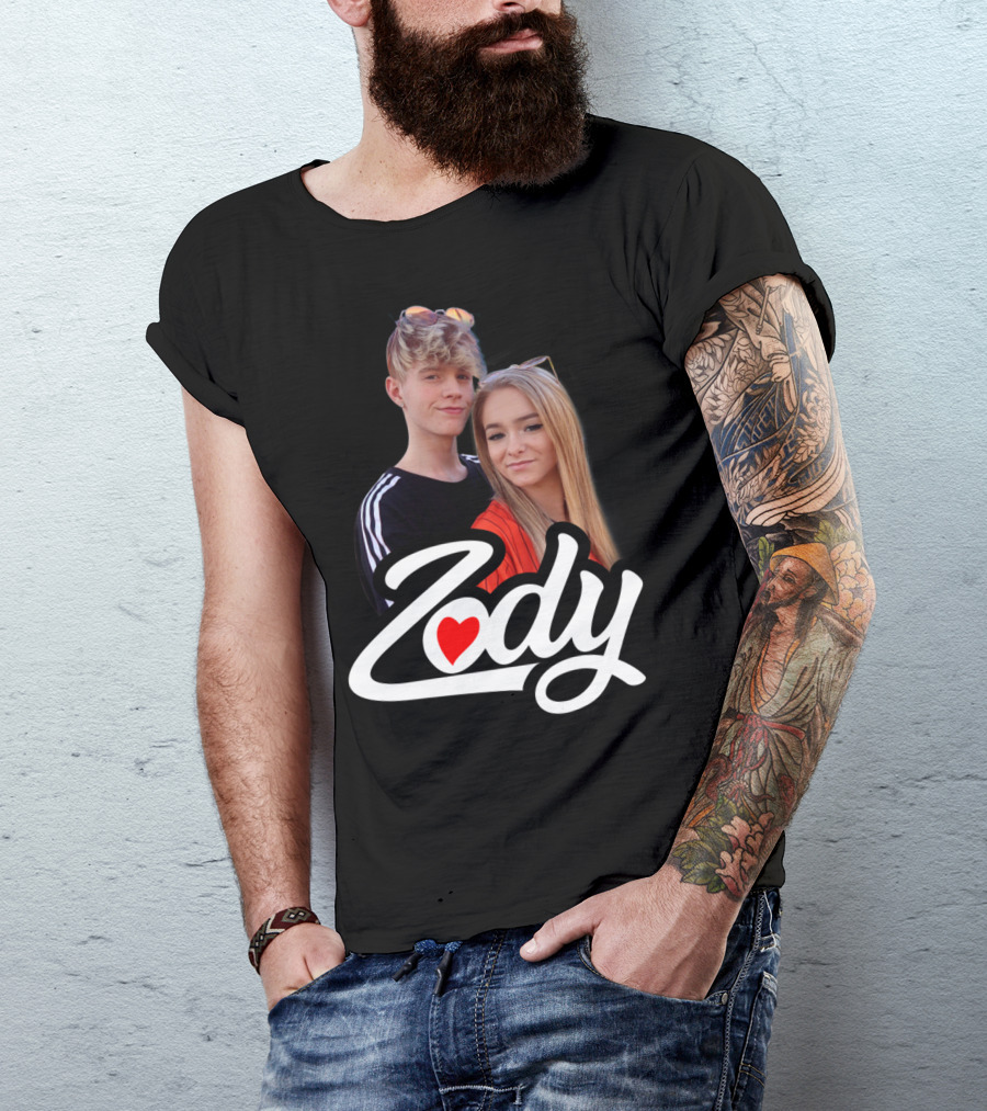Zody Couple Fan Favorite With Heart T-Shirt