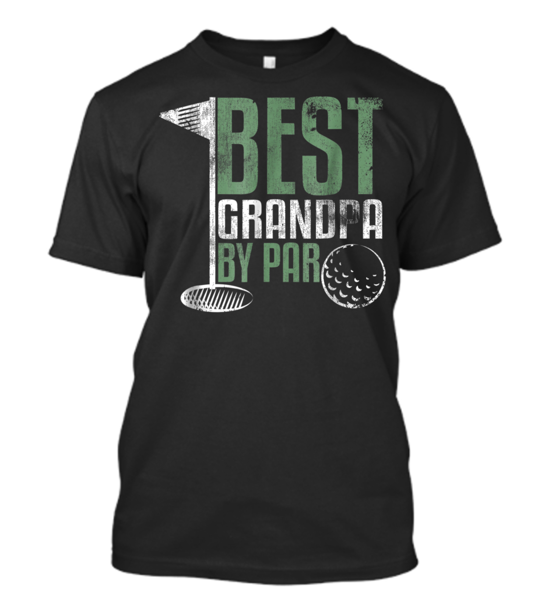 Best Grandpa By Par Golf Sports T-Shirt