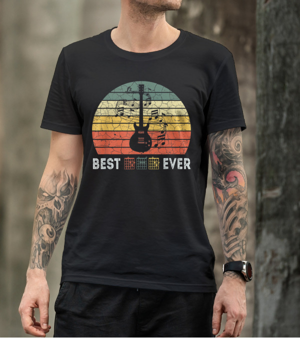 Best Guitar Chords Dad Ever T-Shirt